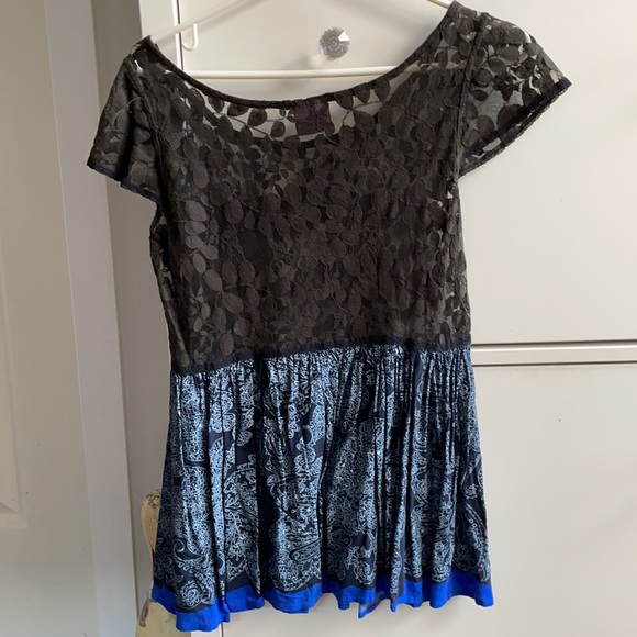 Free People flowy boho top - Picture 2 of 4